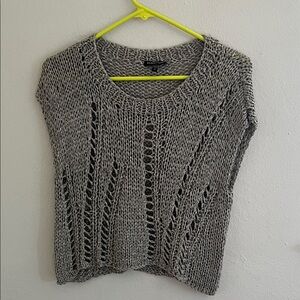 Eileen Fisher Open Weave Sleeveless sweater size XS